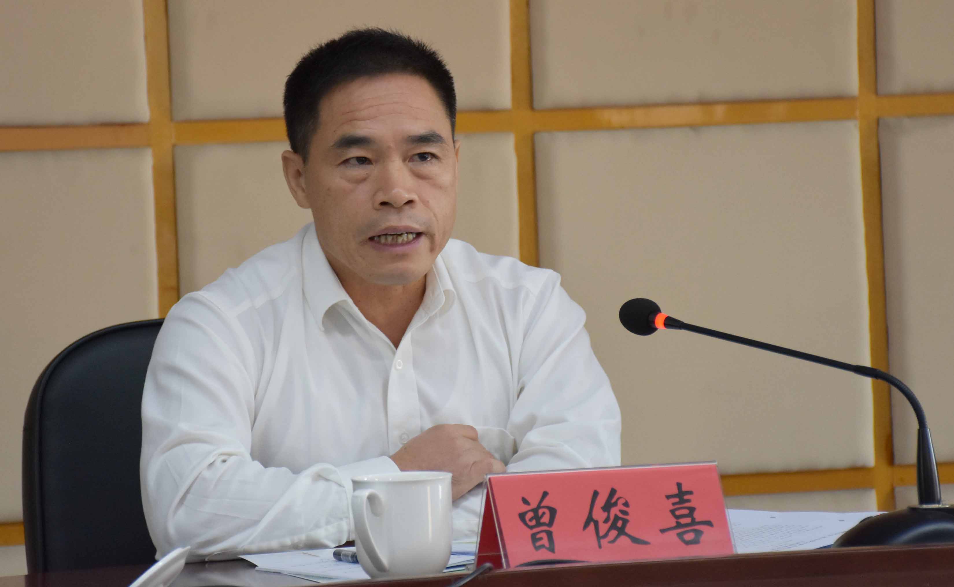曾俊喜带队调研生活垃圾分类古城示范片区创建工作